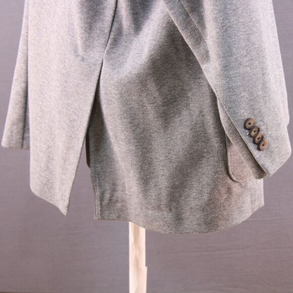 Jos A Bank Blazer Mens Tailored Fit Gray Unstructured NWT Cotton Jacket Blend 4X - Picture 2 of 12